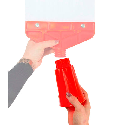 Señal Plast. Cuadrada Conos