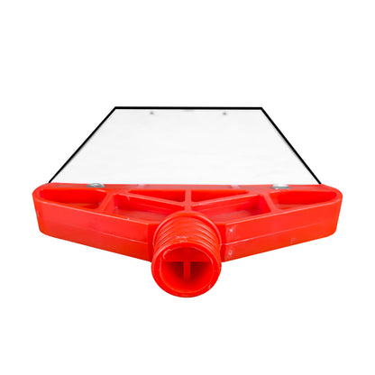 Base inferior de señal plástica para cono con sistema de acople visible