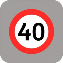 Señal Prefor Velocid 40 Km 2X4.8Mt