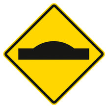 Señal Prefor Lomo Amar-Negro 1.8X4.3 Mt