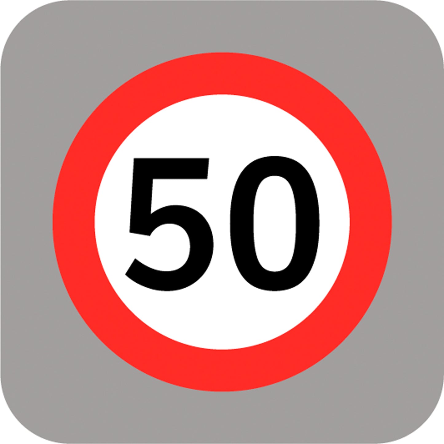 Señal Prefor Vel Max 50 Km 2 X 8 Mts