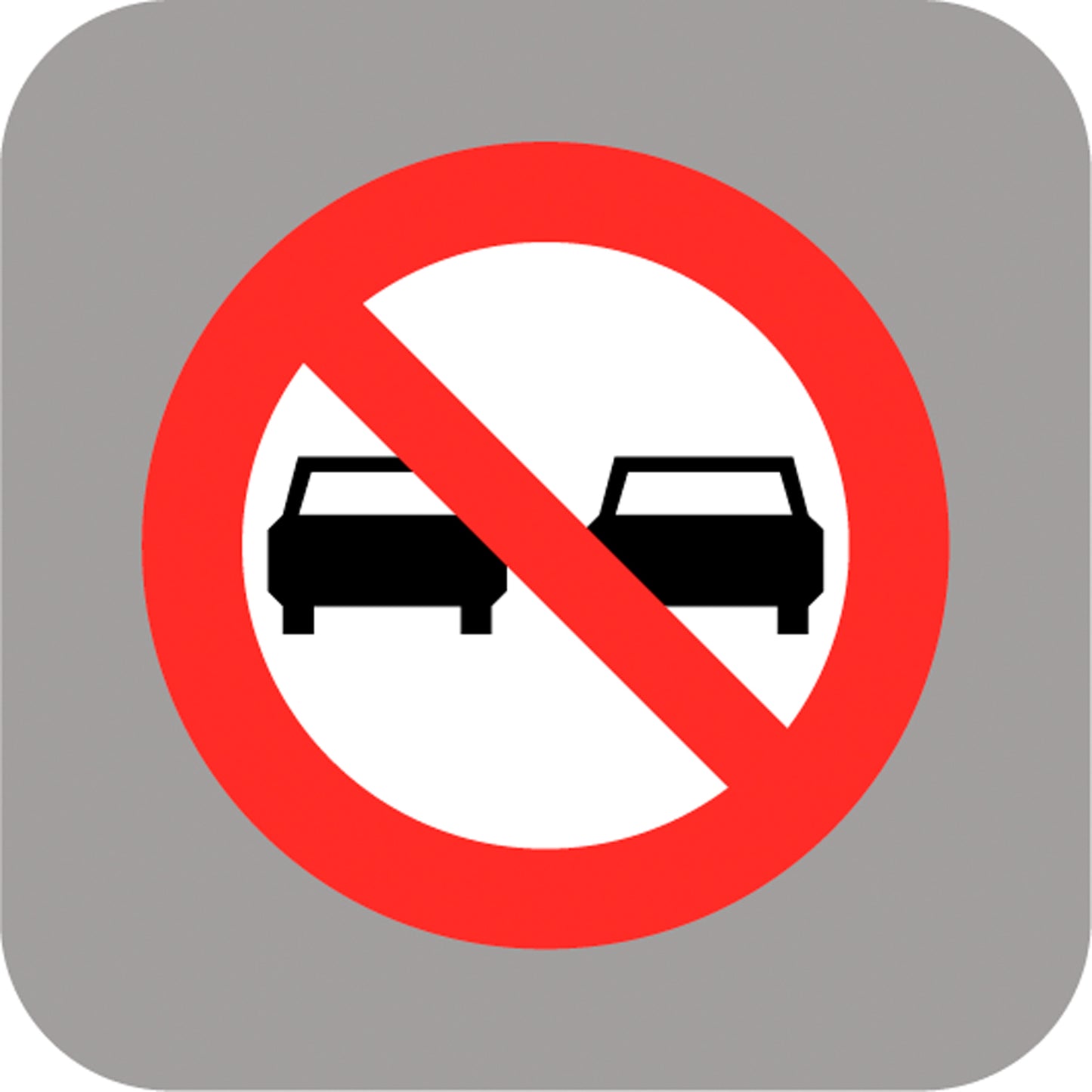 Señal Prefor No Adelantar 2 X 8 Mts