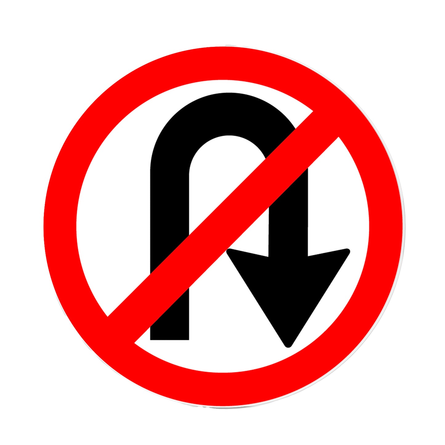 Señal No Vir U 0.5X0.5 Alum. Gip