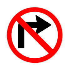 Señal No Vir Der 0.5X0.5 Alum. Gip