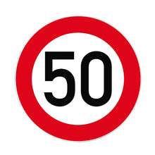 Señal Vel Max 50 Km 0.5X0.5 Al Gip