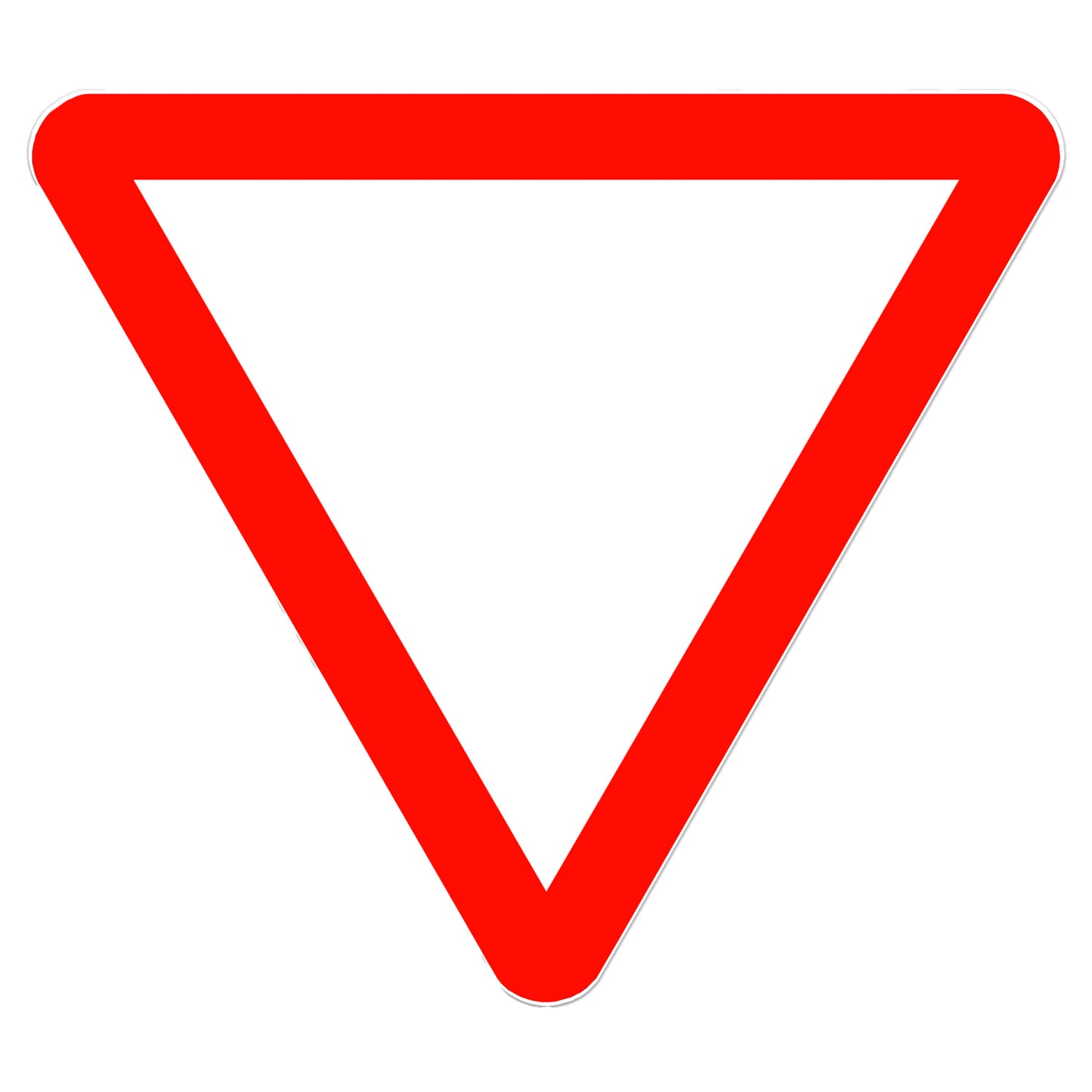 Señal Ceda Paso 0.75X0.75 Al Gip