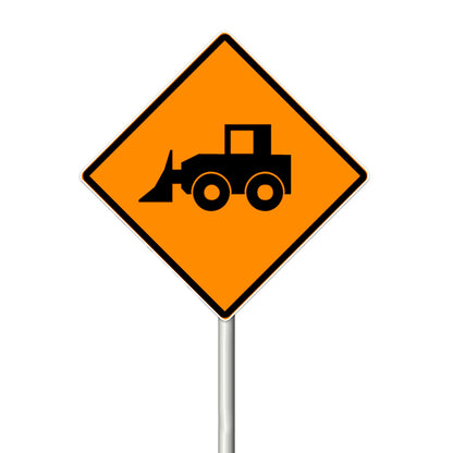 Señal Maq Trabajan 0.6X0.6 Al 3 Gip