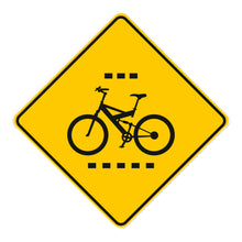 Señal Cruce Ciclis 0.6X0.6 Alum Gip