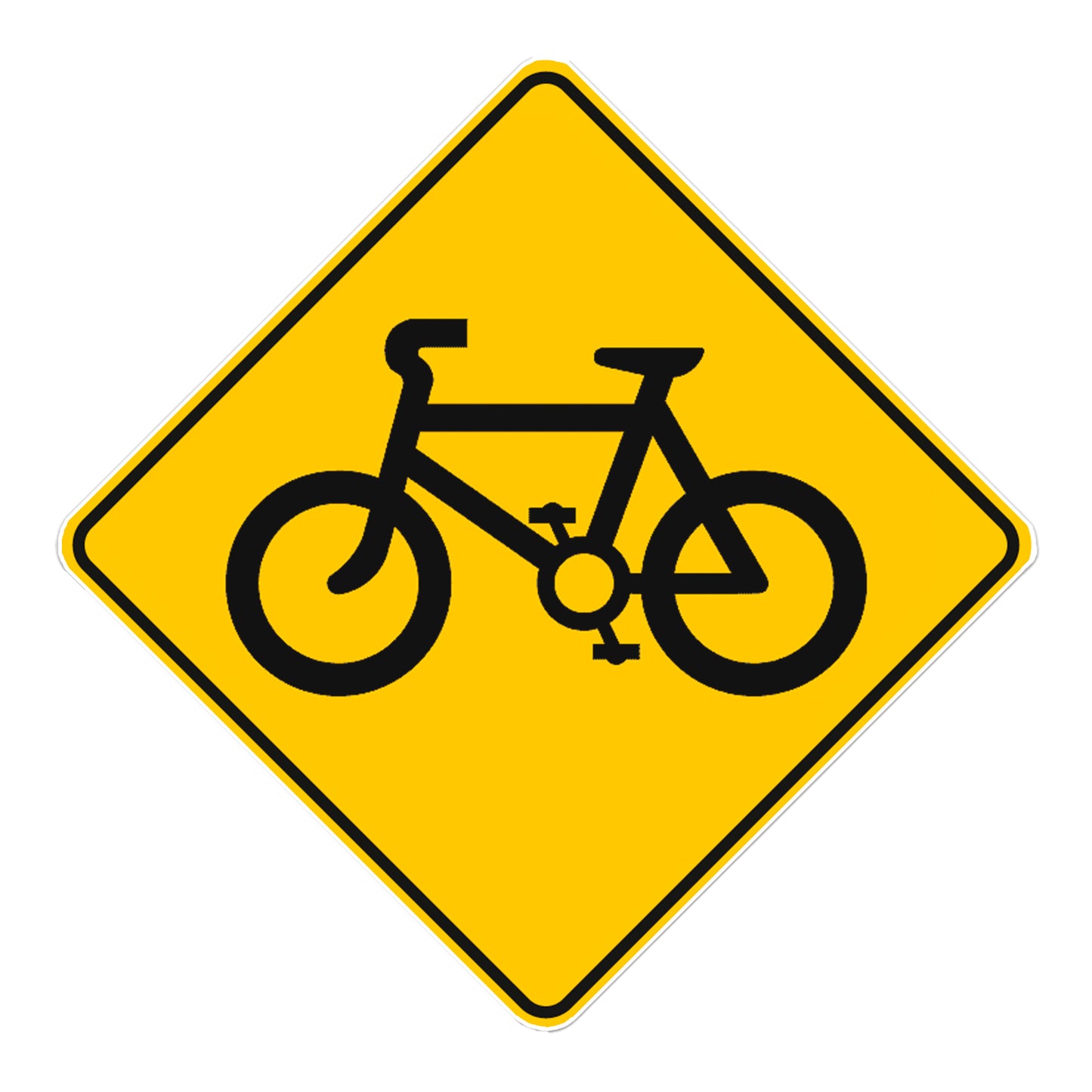 Señal Ciclista Via 0.6X0.6 Alum Gip