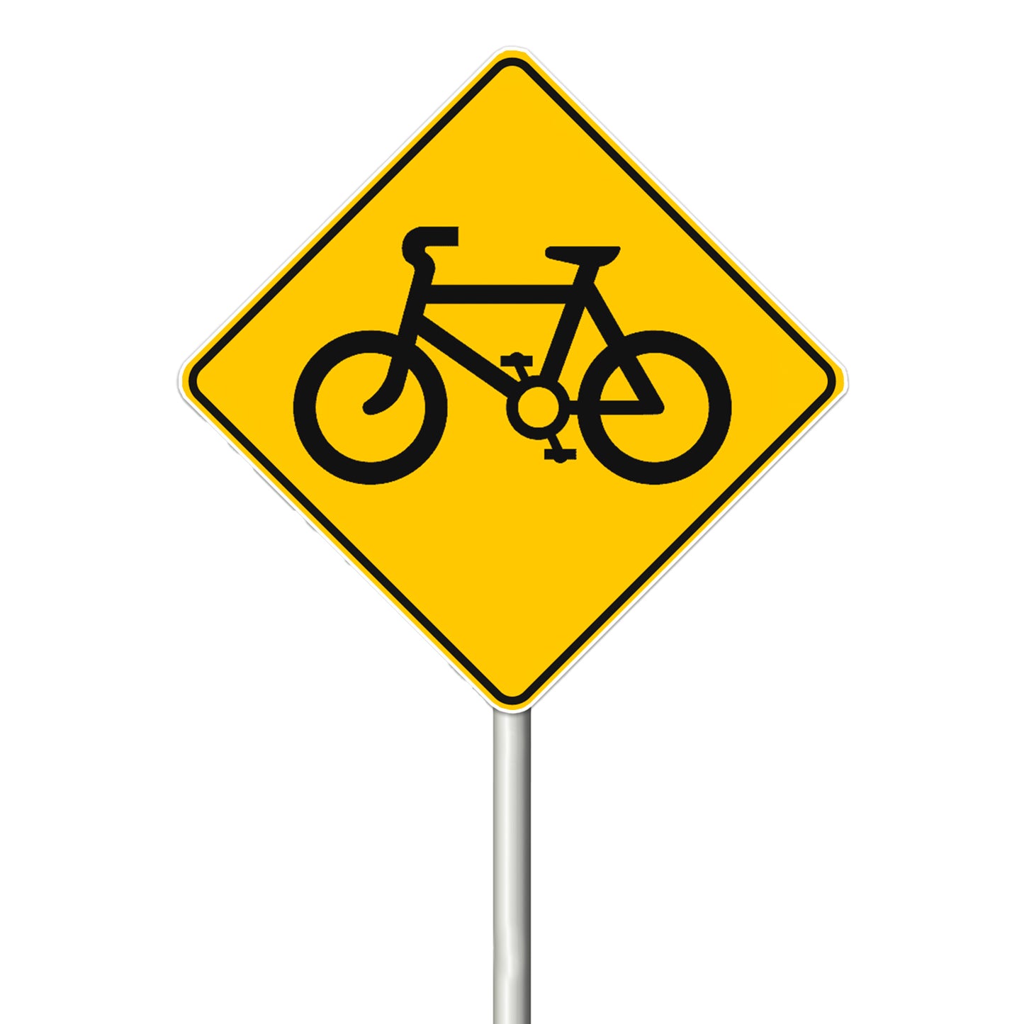 Señal Ciclista Via 0.6X0.6 Alum Gip