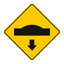 Señal Ubic Resalto 0.6X0.6 Alum Gip