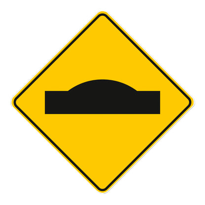 Señal Resalto 0.6X0.6 Alum Gip