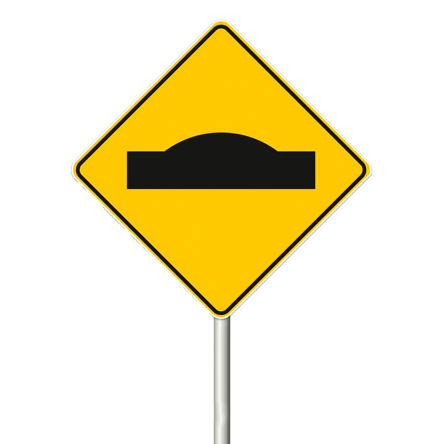 Señal Resalto 0.6X0.6 Alum Gip