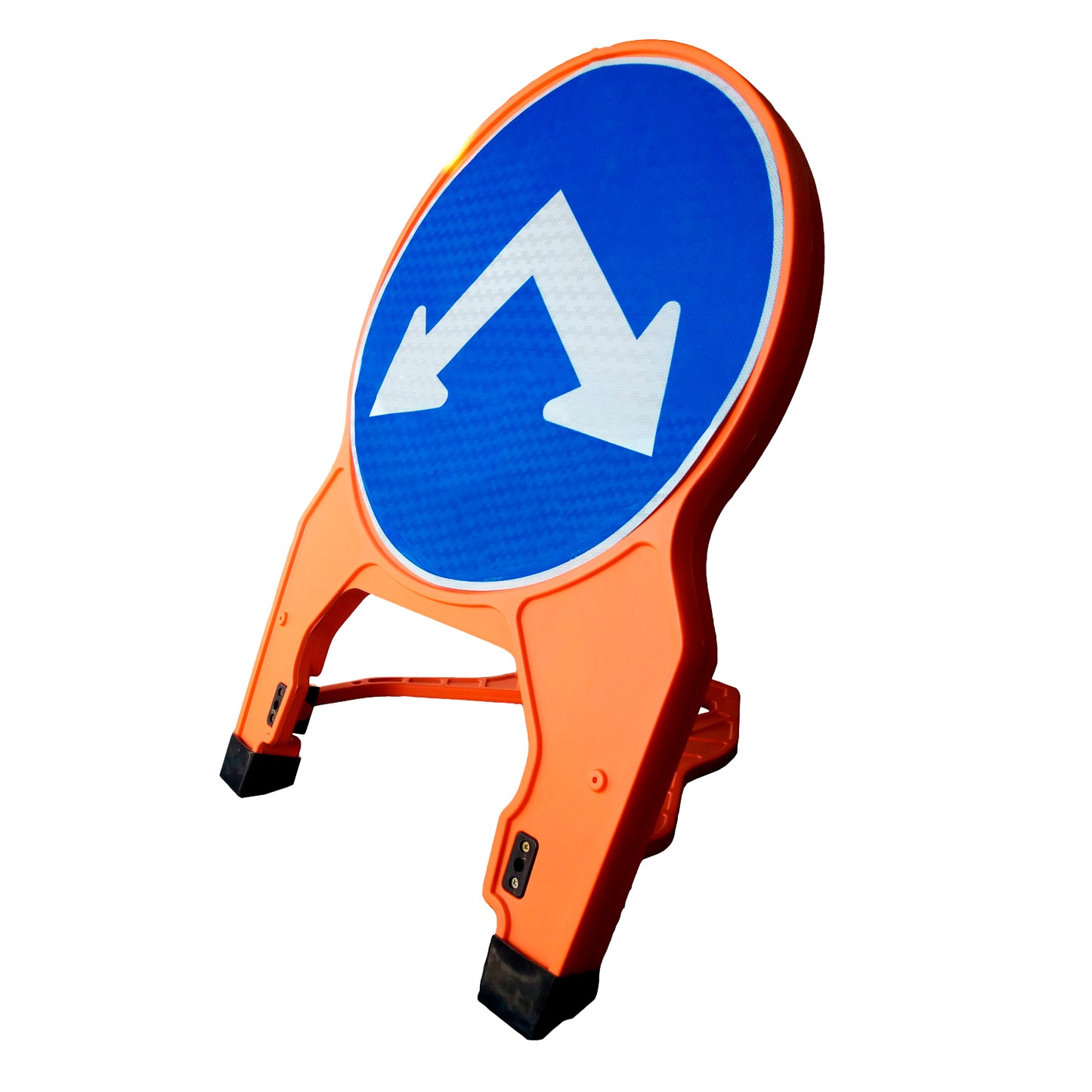 Señal Atril Plastica Circular 75 Cm