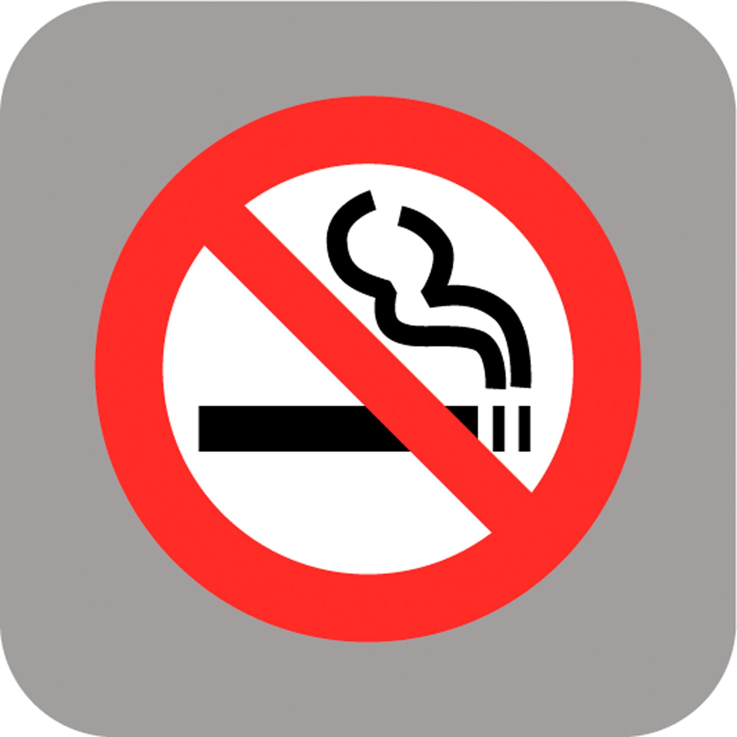 Señal Preform No Fumar 300 Mm Dia