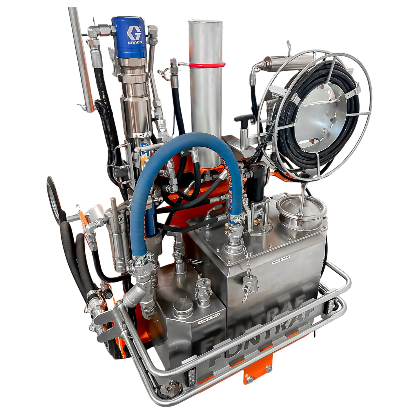 Maquina Pintura Fontraf Easy Line 300 2 Pistolas