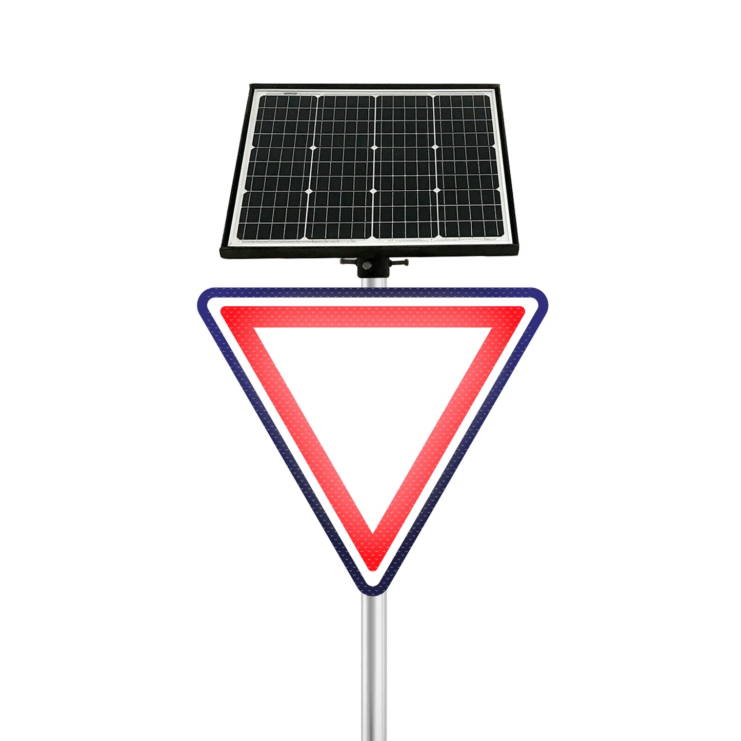 Liq. Señal Led Solar Retro Trian. 750X750