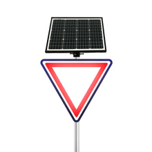 Liq. Señal Led Solar Retro Trian. 750X750