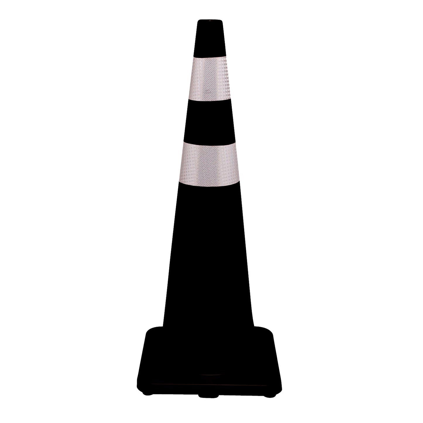 Cono 28" Negro C/ 2 Cinta G° Ing