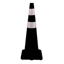 Cono 28" Negro C/ 2 Cinta G° Ing