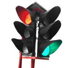 Semaforo Solar Sp3 200Mm 3 Cabezales