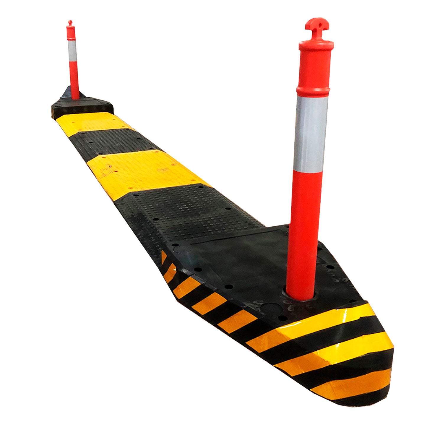 Isla De Seguridad Neg/Ama 600X80X70Cm