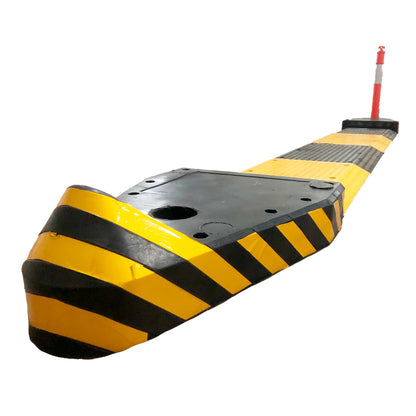 Isla De Seguridad Neg/Ama 600X80X70Cm