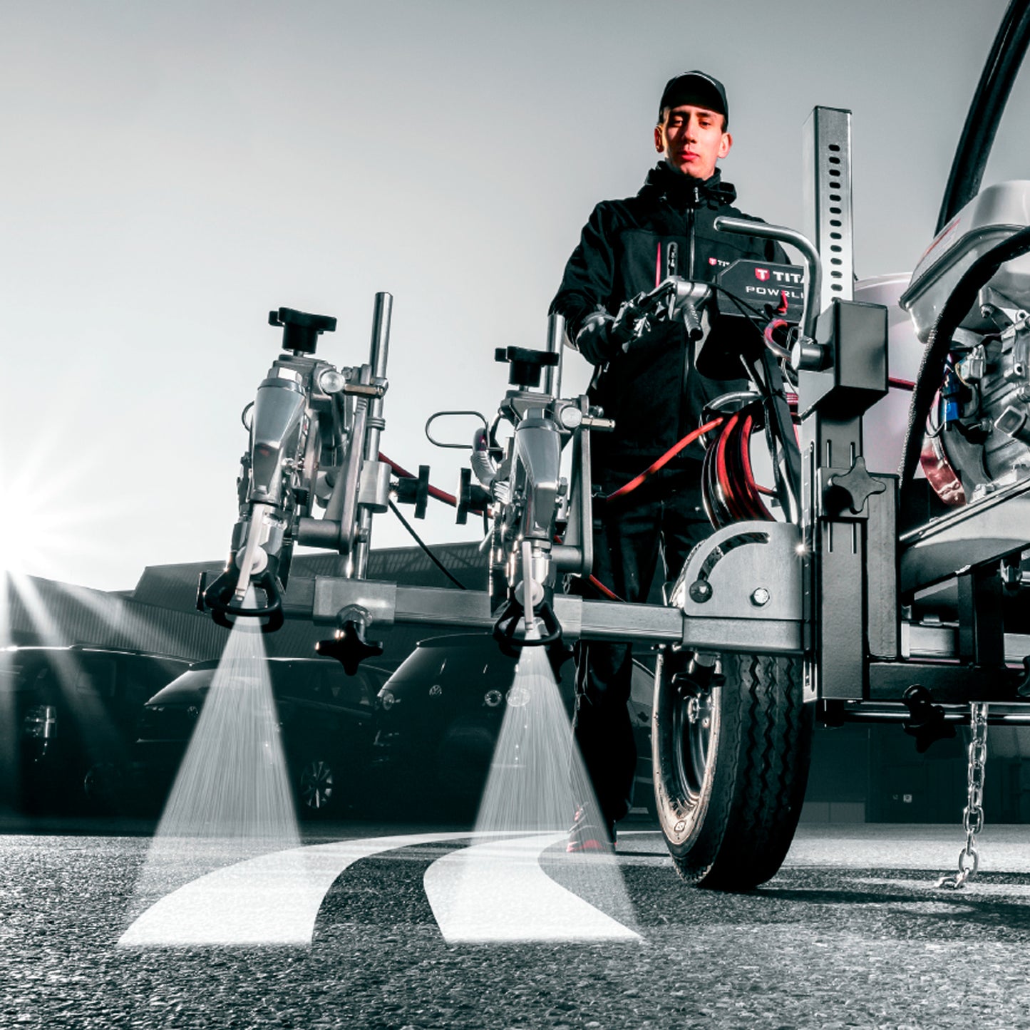 Maquina Powerliner 3500 Con 1 Pistola