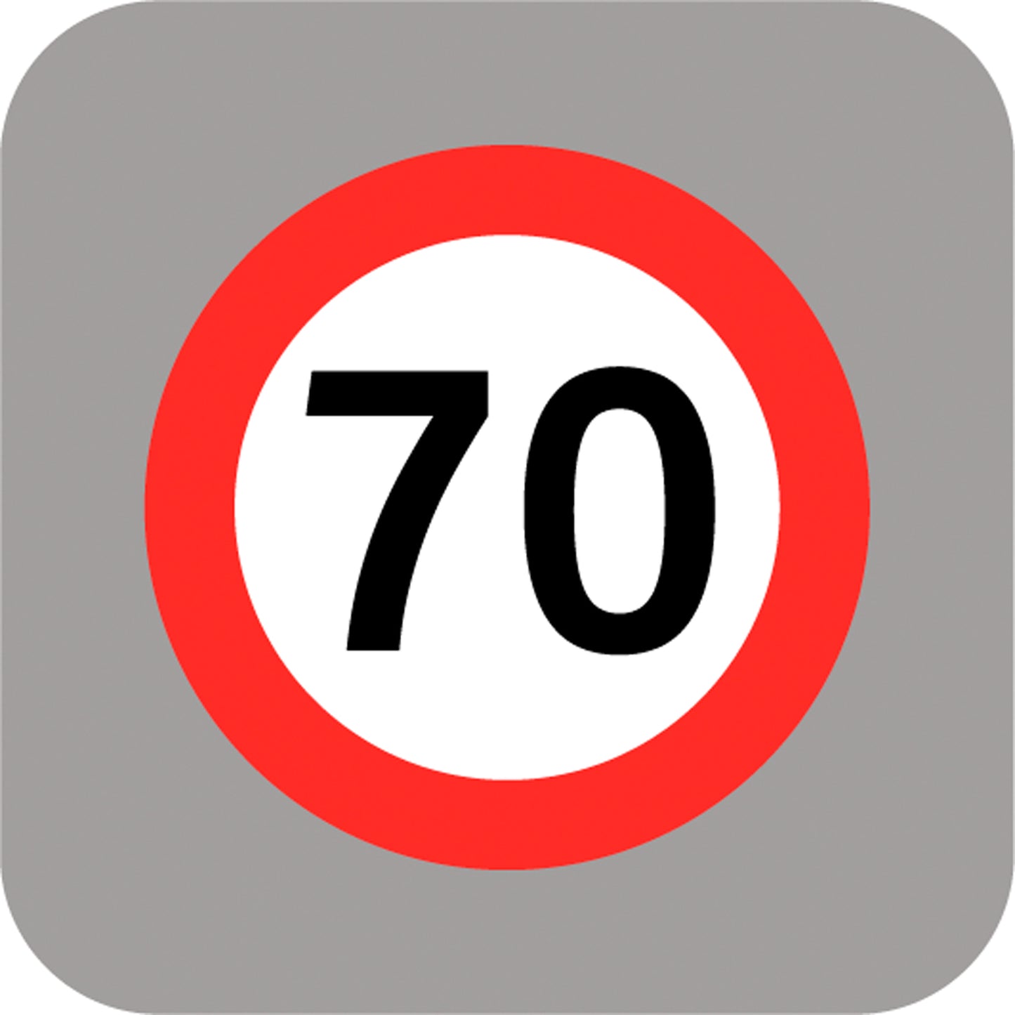 Señal Prefor Velocid 70 Km 2X4.8 Mt