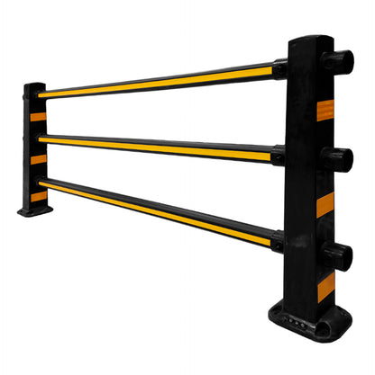 Poste Barrera Flexible Ciclovia