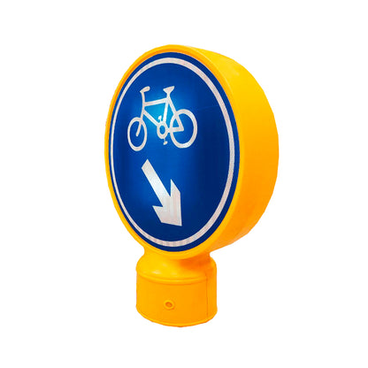 Hito Flexible Ciclovia Señal 40 Cm