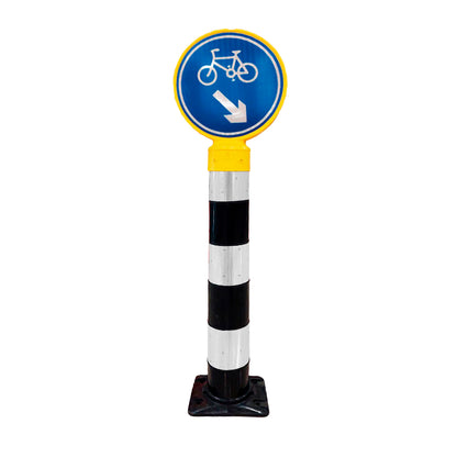 Hito Flexible Ciclovia Señal 40 Cm