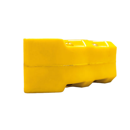 Vista lateral del reflector T-Shape de polietileno para canalizador oruga