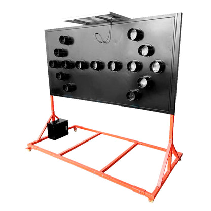 Flecha Led Estatica 1.2X2.4Mt Atril Y Bat