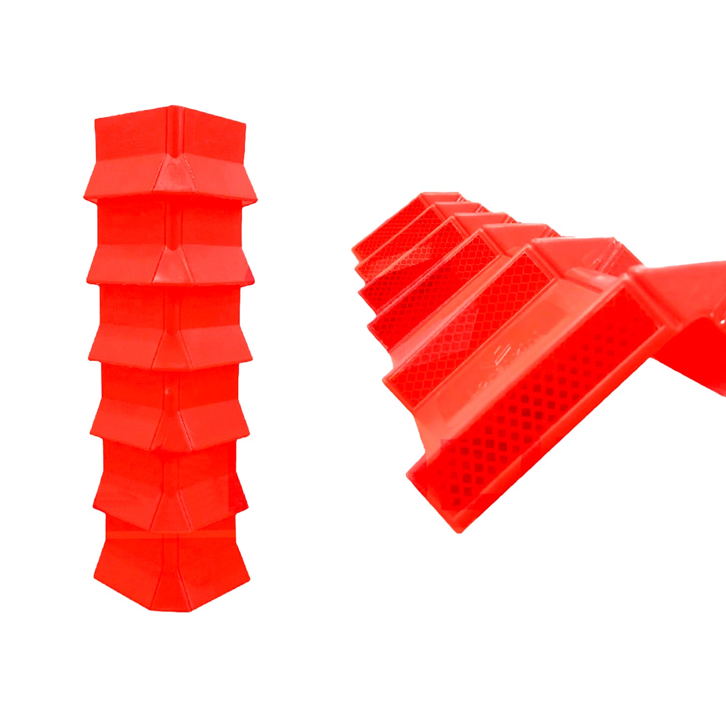 Captafaro Angular Rojo Barrera Hormigon