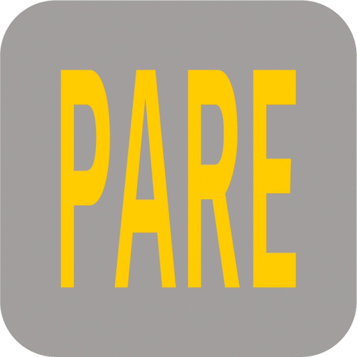 Señal Prefor Pare Ama F/Negro 2.4X2.48