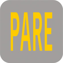 Señal Prefor Pare Ama F/Negro 2.4X2.48