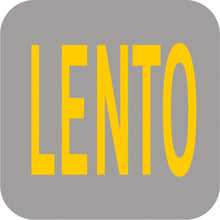 Señal Prefor Lento Ama F/Negro 2.4X2.6