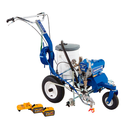 LineLazer ES 500 Graco trazador de líneas a batería para demarcación vial y estacionamientos en Chile