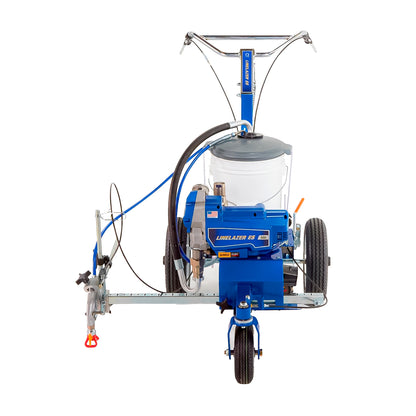 LineLazer ES 500 Graco trazador de líneas a batería para demarcación vial y estacionamientos en Chile - Vista Frontal
