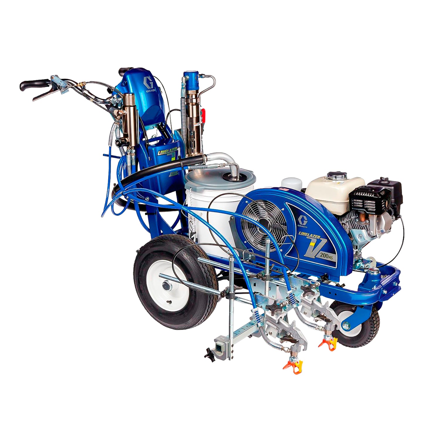 Trazador de líneas LineLazer V 200HS Graco para demarcación vial - Dos pistolas