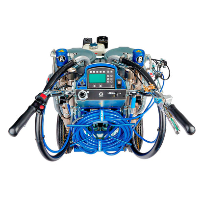 LineLazer V 200DC Graco máquina de demarcación vial doble color disponible en Chile con soporte técnico Lorenzini - Visión de Panel de Control