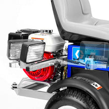 Carro LineDriver Graco con motor Honda GX 160cc para demarcación vial - Detalle de motor a combustión
