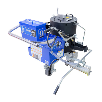 ThermoLazer 200 TC Graco – Equipo para aplicación de termoplástico vista perspectiva desde atrás