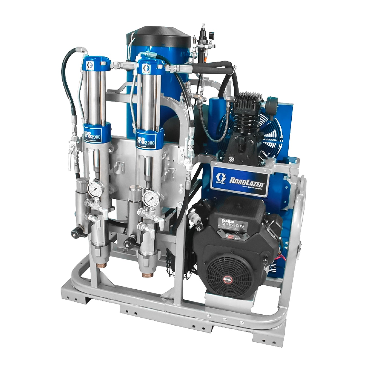 RoadLazer RoadPak System 6 Graco – máquina de demarcación vial
