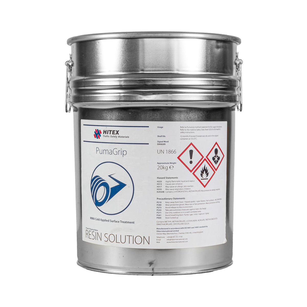 Adhesivo Pumagrip Swarco Tipo 1 (20 Kg) – Resina para pavimentos de alta fricción