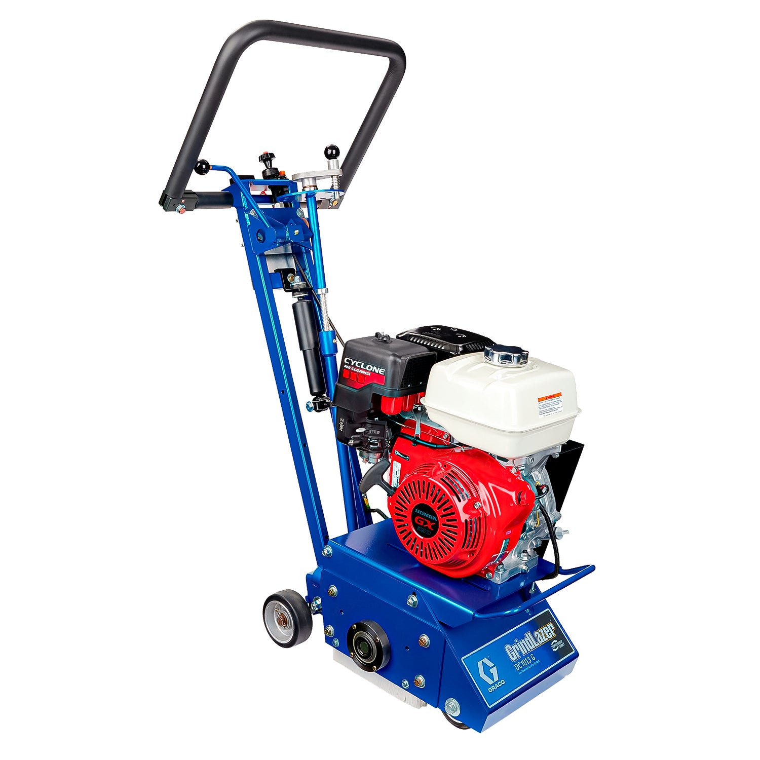 GrindLazer Graco Borra 1013 G montado para trabajos de demarcación vial