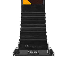 Hito Panel Abat Negro C/Reflect. 75X20 Cm