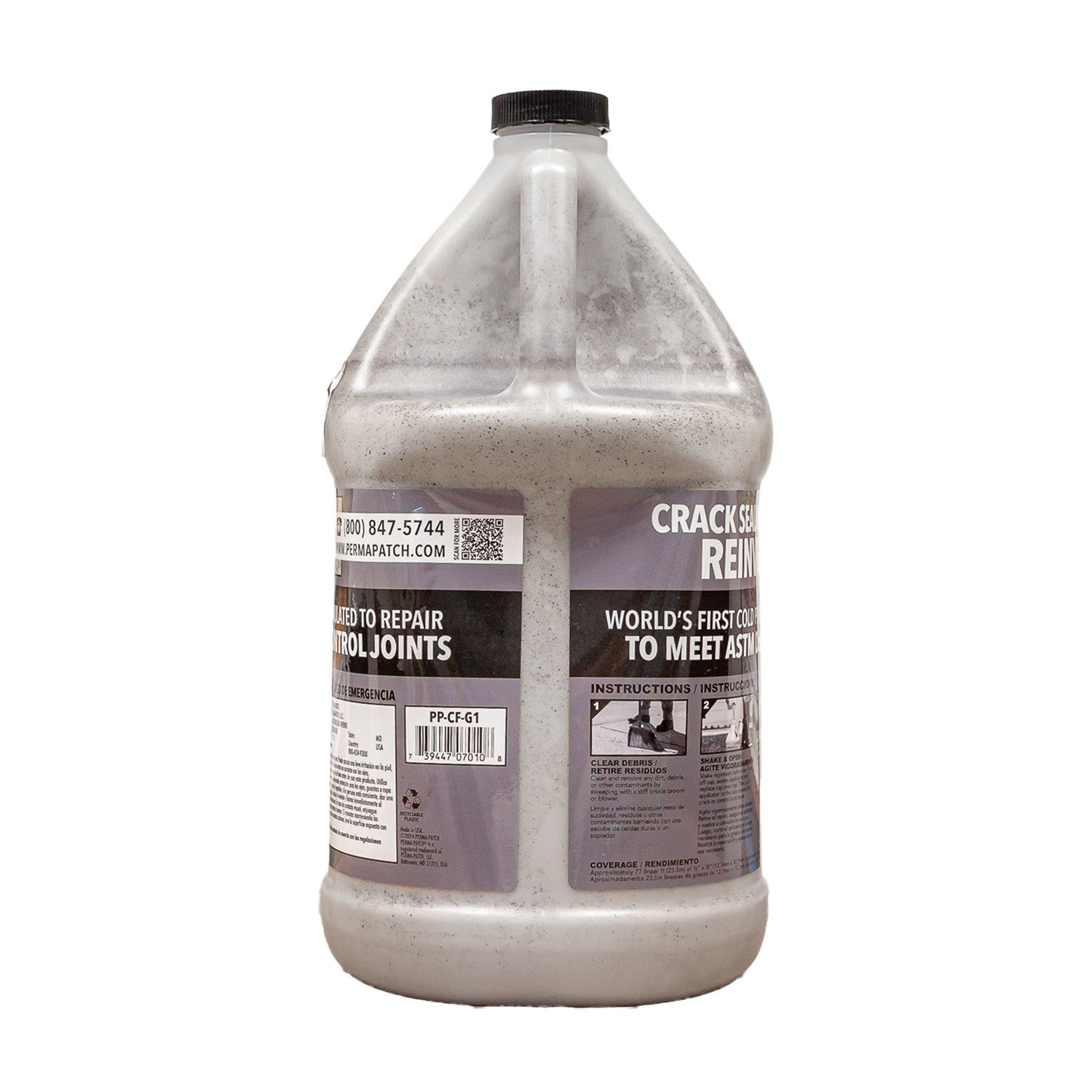 Perma-Patch 6690 ColdFuze Gray bidón posterior envase sellador para pavimentos
