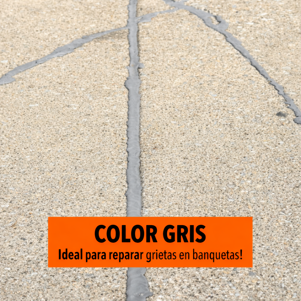 Perma-Patch 6690 ColdFuze Gris – Sellador de grietas en frío para pavimentos asfálticos